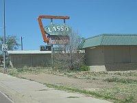 USA - Tucumcari NM - Lasso Motel Neon Sign (21 Apr 2009)